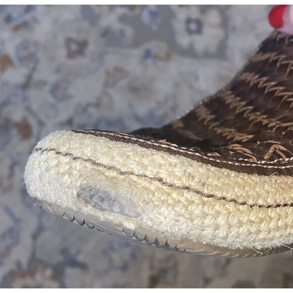 Cole Haan Shoes Mens 8.5 Brown, Nik Air Woven, Casual Boat Pool Beach (*Read*) - Picture 10 of 11